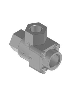 Shuttle Valve (1/4" NPT), SST