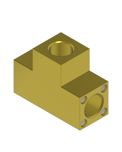Shuttle Valve (3/4" NPT), Brass