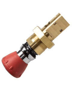 E-Stop Valve, 3-Way, Brass