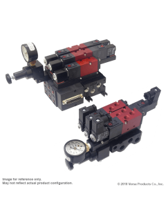 Valve, 4-Way, Alum, 24VDC