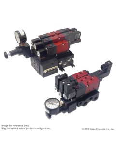 Valve, 4-Way, Alum, 24VDC