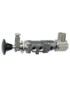 Valve, 3-Way, SST, 120V60Hz