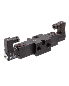 Valve, 4-Way, Alum, 24VDC