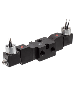 Valve, 4-Way, Alum, 120V60Hz