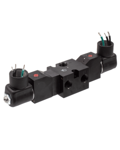 Valve, 4-Way, Alum, 24VDC