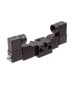 Valve, 4-Way, Alum, 24VDC