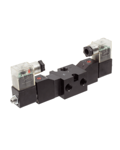 Valve, 4-Way, Alum, 120V60Hz