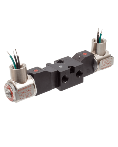 Valve, 4-Way, Alum, 24VDC