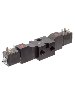 Valve, 4-Way, Alum, 120V60Hz