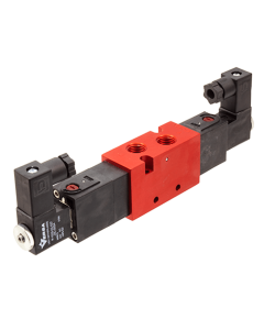 Valve, 4-Way, Alum, 48VDC