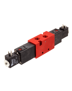 Valve, 4-Way, Alum, 24VDC