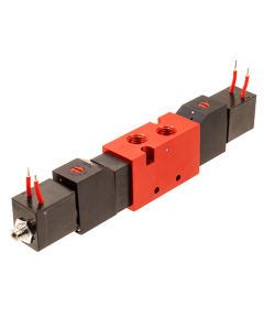 Valve, 4-Way, Alum, 24VDC