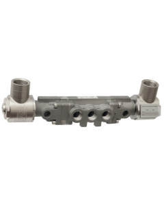 Valve, 4-Way, SST, 120V60Hz