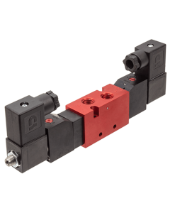 Valve, 4-Way, Alum, 12VDC