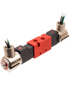 Valve, 4-Way, Alum, 12VDC