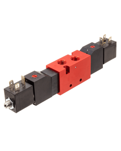 Valve, 4-Way, Alum, 24VDC