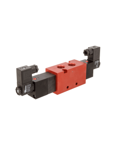 Valve, 4-Way, Alum, 120V60Hz