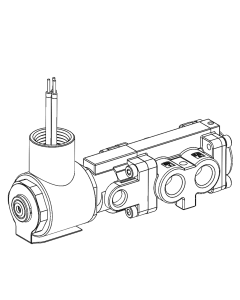 Valve, 3-Way, SST, 240V60Hz