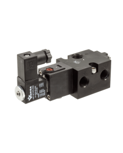 Valve, 4-Way, Alum, 12VDC