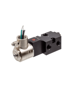 Valve, 3-Way, Alum, 24VDC