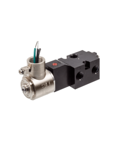 Valve, 4-Way, Alum, 24VDC