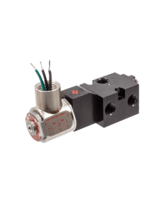 Valve, 4-Way, Alum, 240V60Hz