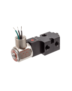 Valve, 4-Way, Alum, 120V60Hz