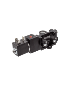 Valve, 4-Way, Alum, 12VDC