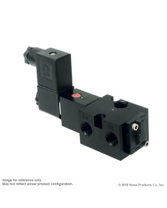 Valve, 4-Way, Alum, 24VDC