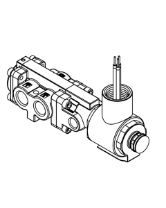 Valve, 3-Way, SST, 12VDC