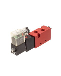 Valve, 4-Way, Alum, 24VDC