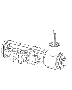 Valve, 4-Way, SST, 120V60Hz