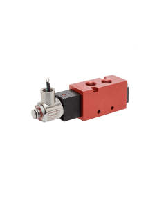 Valve, 4-Way, Alum, 24VDC