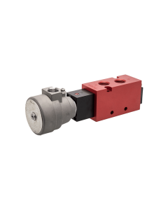 Valve, 4-Way, Alum, 24VDC