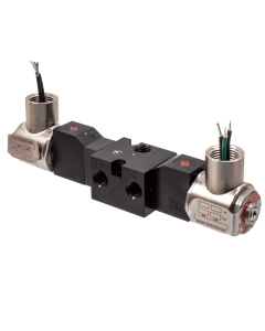 Valve, 4-Way, Alum, 24VDC