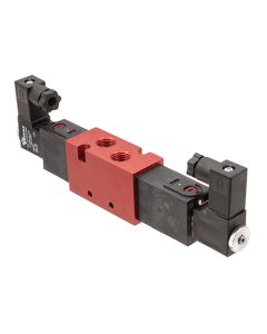 Valve, 4-Way, Alum, 24VDC
