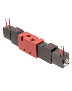 Valve, 4-Way, Alum, 12VDC
