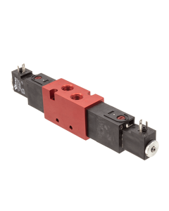 Valve, 4-Way, Alum, 24VDC