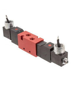 Valve, 4-Way, Alum, 120V60Hz