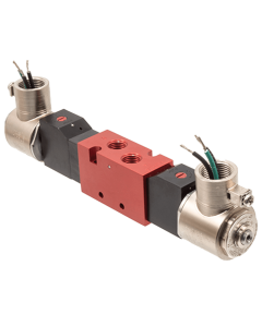 Valve, 4-Way, Alum, 24VDC