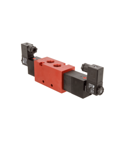 Valve, 4-Way, Alum, 24VDC