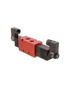 Valve, 4-Way, Alum, 120V60Hz