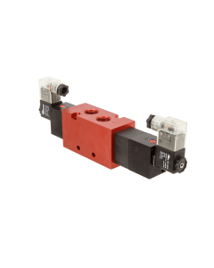 Valve, 4-Way, Alum, 24VDC