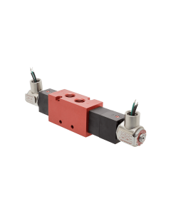 Valve, 4-Way, Alum, 24VDC