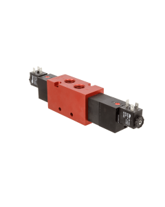 Valve, 4-Way, Alum, 24VDC