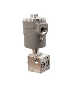 NAMUR Valve, 3-Way NC Universal, SST, 24VDC