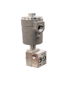 NAMUR Valve, 3-Way NC Universal, SST, 24VDC