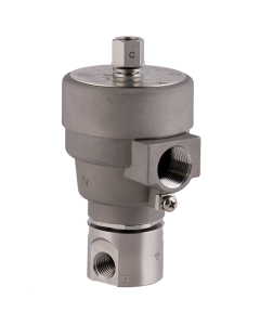 Valve, 3-Way, SST, 24VDC