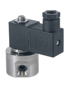 Valve, 3-way, SST, 12VDC