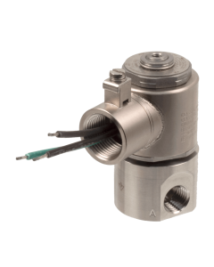 Valve, 3-way, SST, 120V60Hz